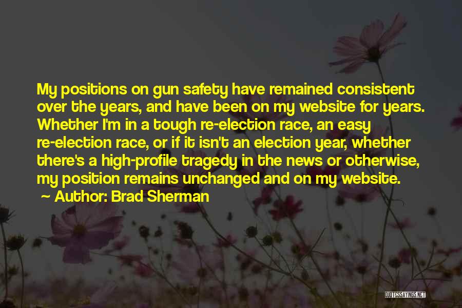 My Profile Quotes By Brad Sherman