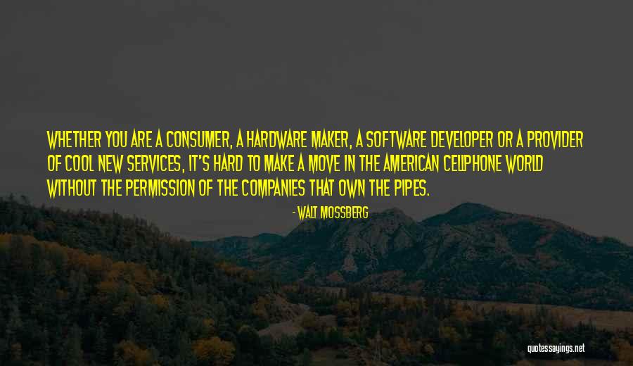 My Provider Quotes By Walt Mossberg My Provider Quotes By Walt Mossberg