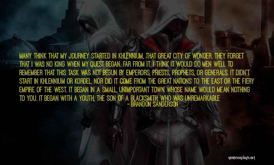 My Quest Quotes By Brandon Sanderson