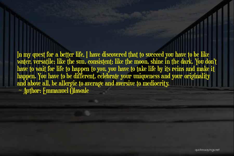 My Quest Quotes By Emmanuel Olawale