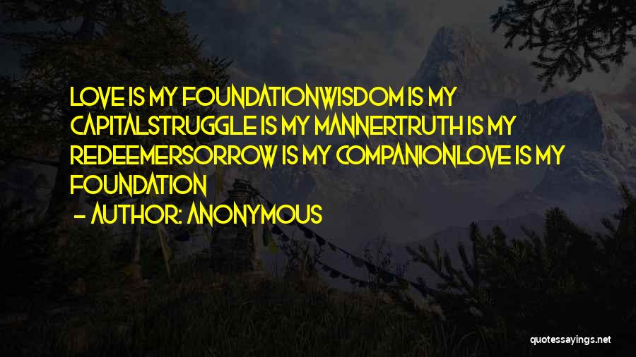 My Redeemer Quotes By Anonymous