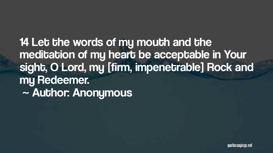 My Redeemer Quotes By Anonymous