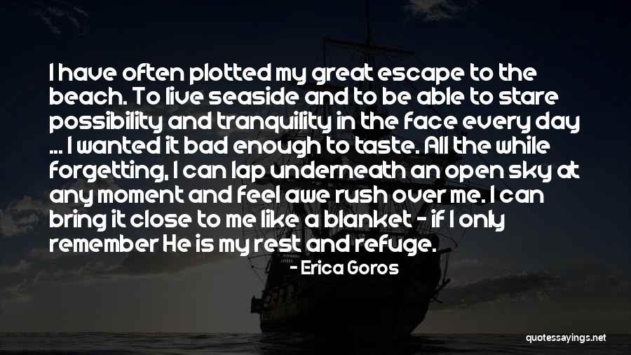 My Refuge Quotes By Erica Goros