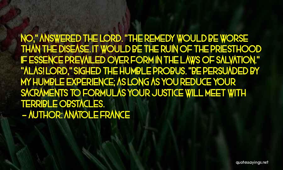 My Remedy Quotes By Anatole France
