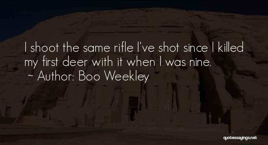 My Rifle Quotes By Boo Weekley