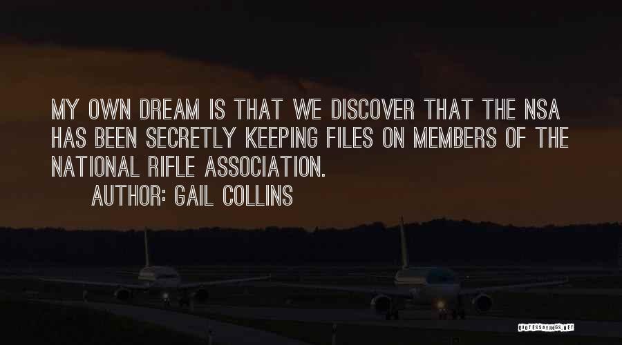 My Rifle Quotes By Gail Collins