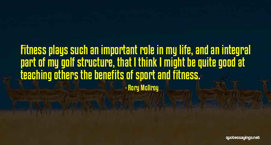 My Role In Life Quotes By Rory McIlroy