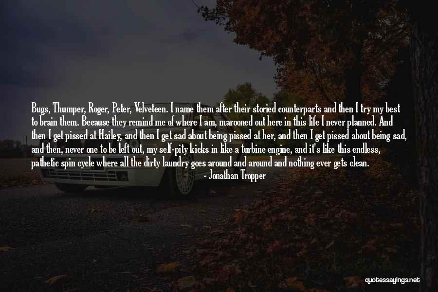 My Sad Self Quotes By Jonathan Tropper My Sad Self Quotes By Jonathan Tropper