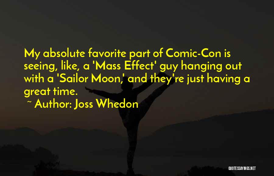 My Sailor Quotes By Joss Whedon