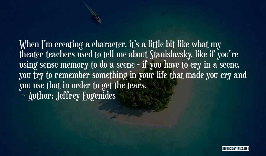 My Scene Quotes By Jeffrey Eugenides