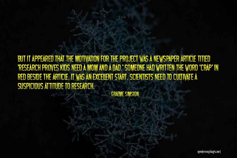 My Science Project Quotes By Graeme Simsion My Science Project Quotes By Graeme Simsion