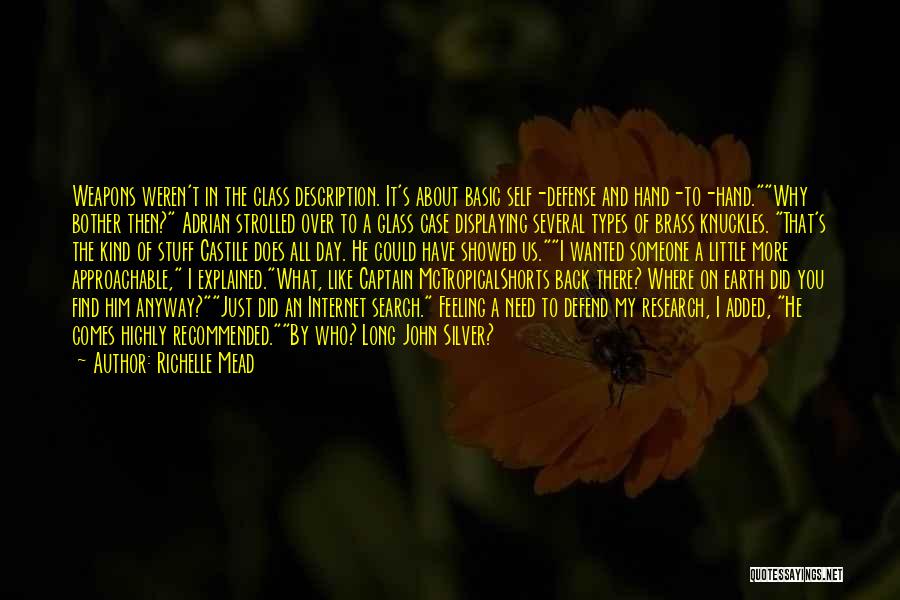 My Self Description Quotes By Richelle Mead