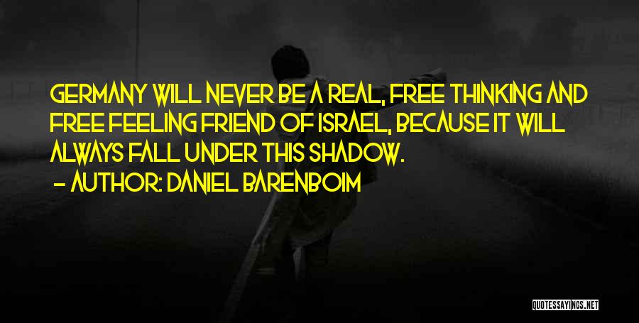 My Shadow Is My Only Friend Quotes By Daniel Barenboim