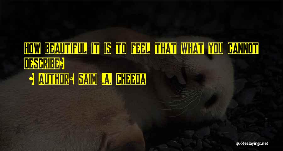 My Simple Smile Quotes By Saim .A. Cheeda