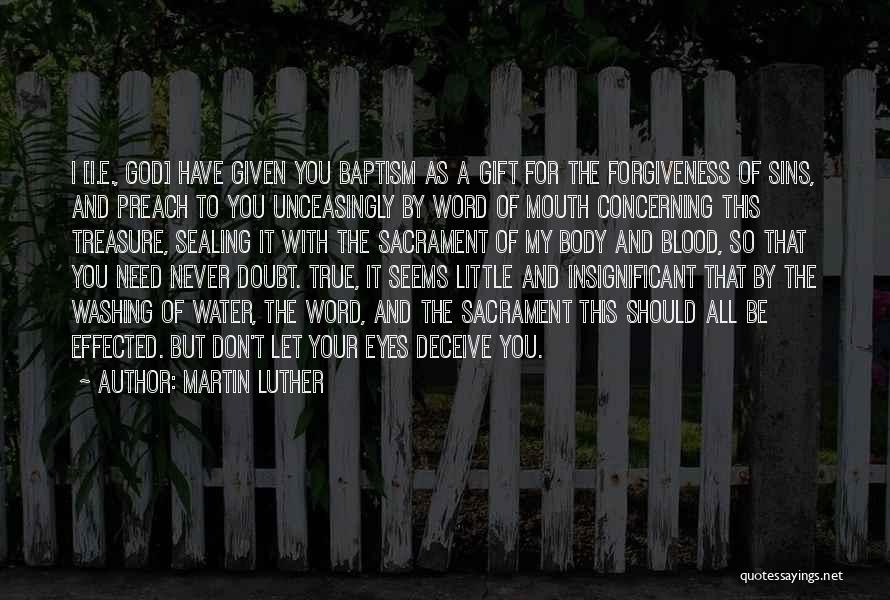 My Sins Quotes By Martin Luther