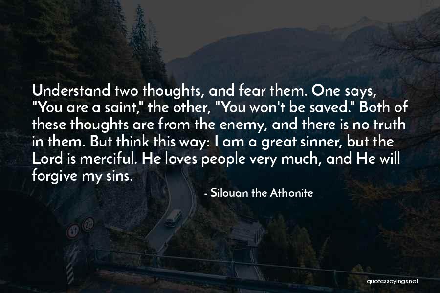 My Sins Quotes By Silouan The Athonite