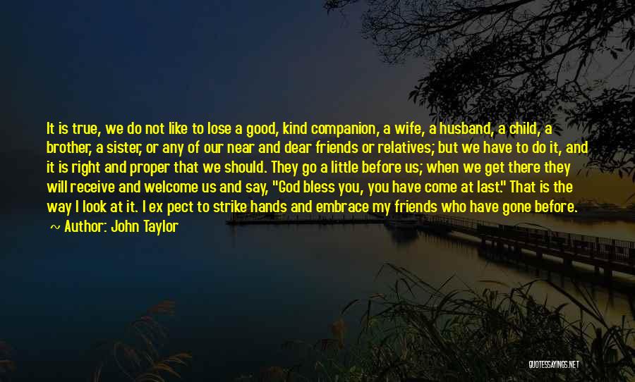My Sister's Husband Quotes By John Taylor