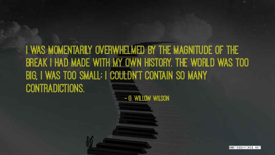 My Small World Quotes By G. Willow Wilson My Small World Quotes By G. Willow Wilson