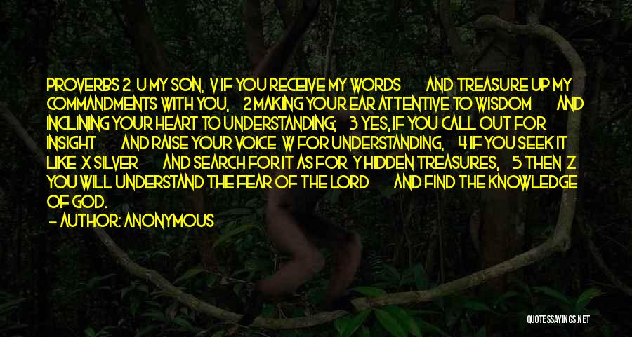 My Son My Treasure Quotes By Anonymous