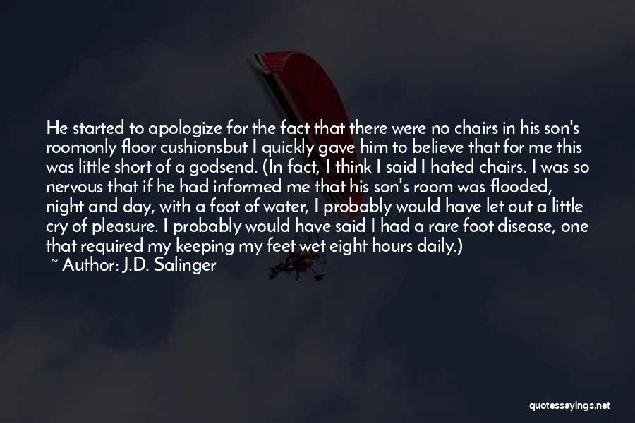 My Son Short Quotes By J.D. Salinger