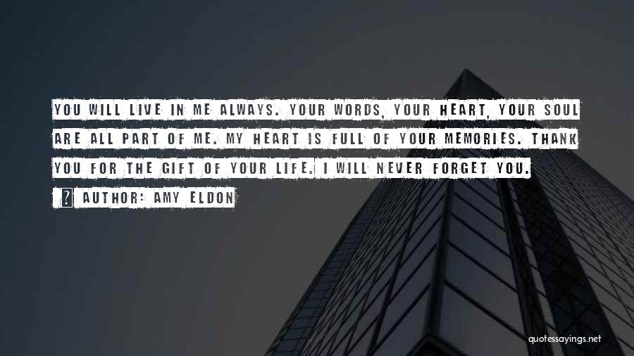 My Soul For You Quotes By Amy Eldon