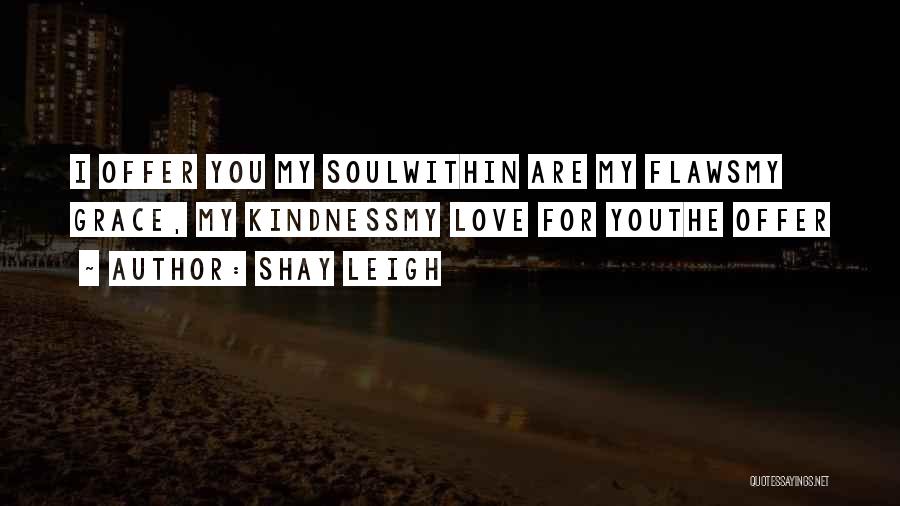 My Soul For You Quotes By Shay Leigh