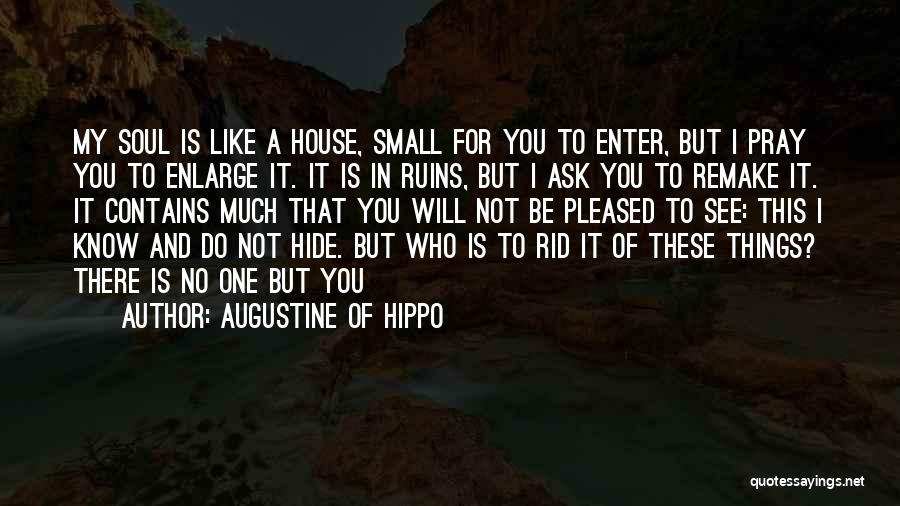 My Soul Will Be There Quotes By Augustine Of Hippo