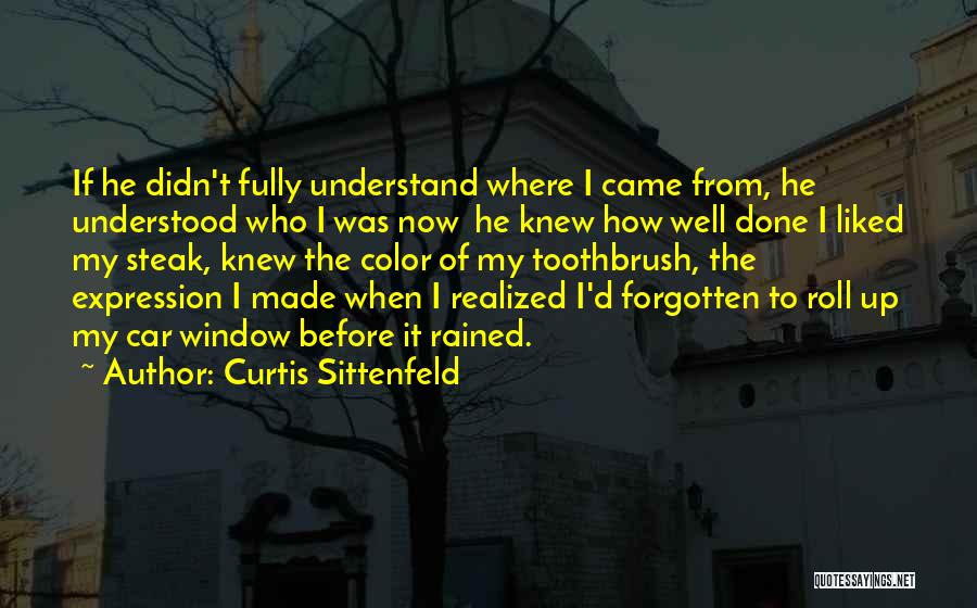 My Soulmate Quotes By Curtis Sittenfeld