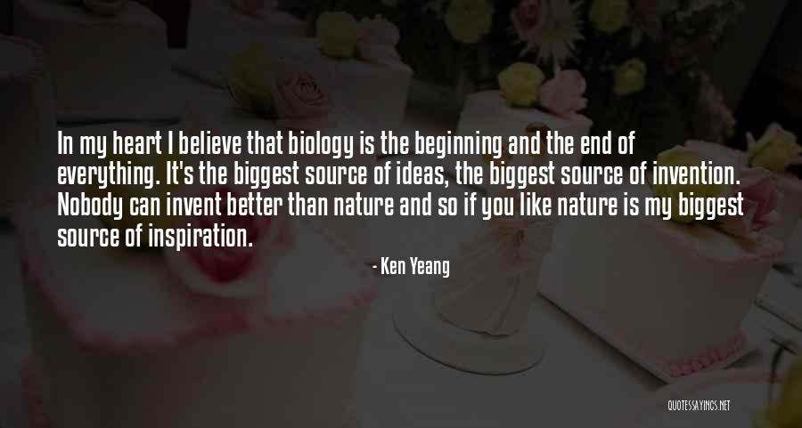 My Source Of Inspiration Quotes By Ken Yeang