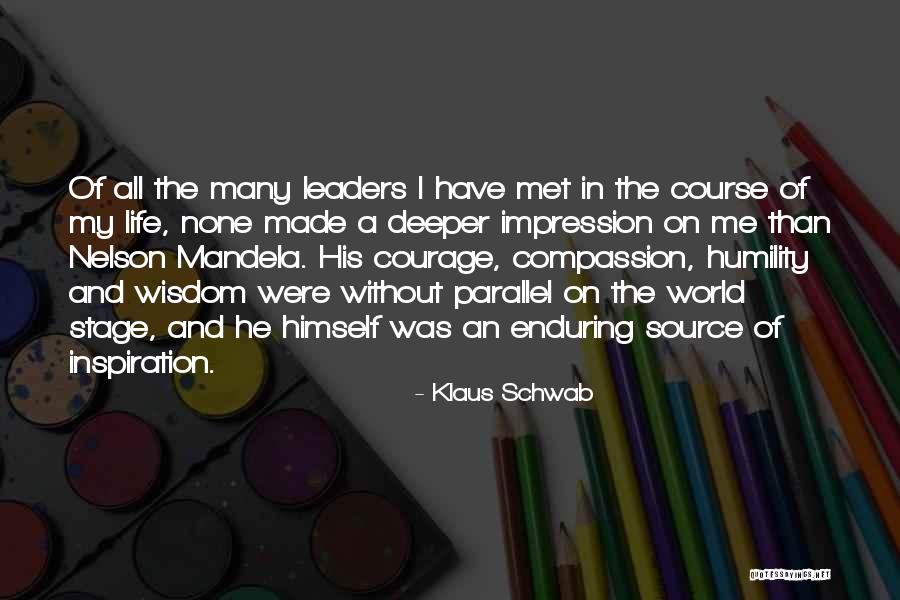 My Source Of Inspiration Quotes By Klaus Schwab