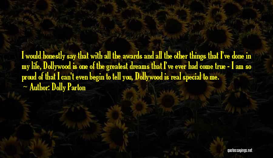 My Special One Quotes By Dolly Parton