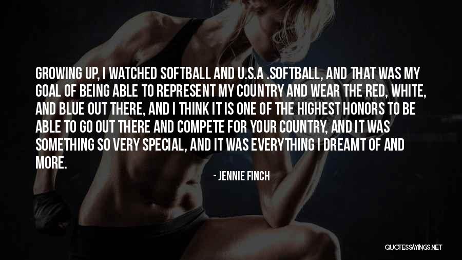 My Special One Quotes By Jennie Finch