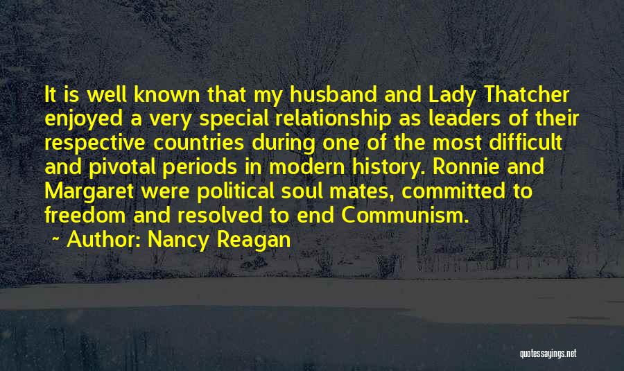 My Special One Quotes By Nancy Reagan