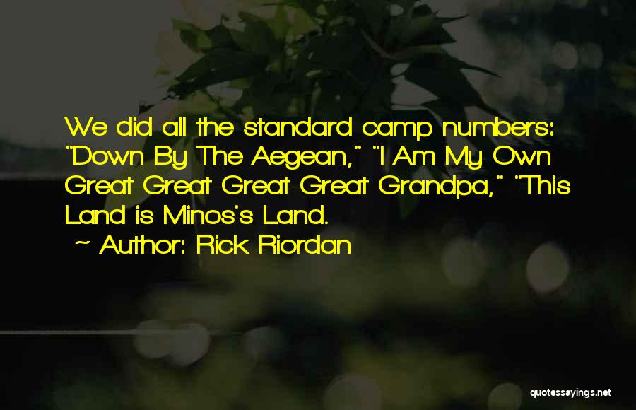 My Standard Quotes By Rick Riordan