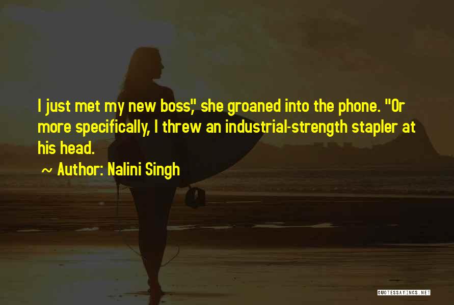 My Stapler Quotes By Nalini Singh