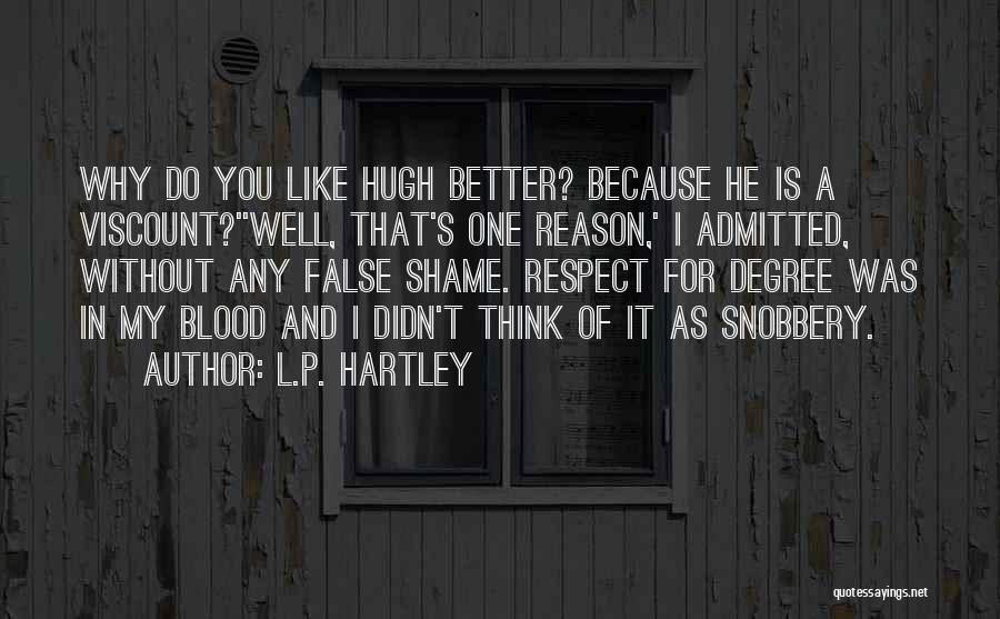 My Status Quotes By L.P. Hartley