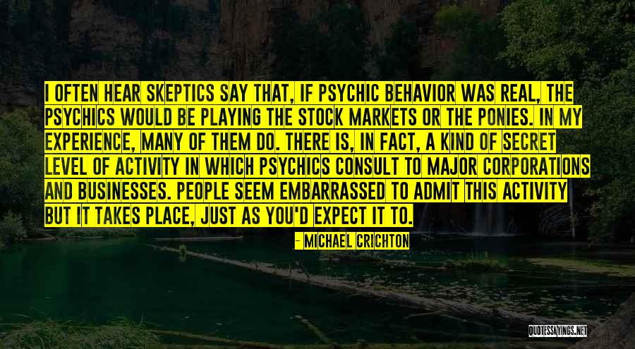 My Stock Quotes By Michael Crichton My Stock Quotes By Michael Crichton