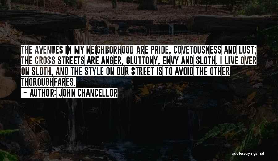 My Street Quotes By John Chancellor