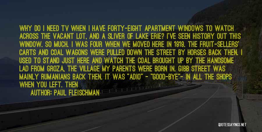My Street Quotes By Paul Fleischman