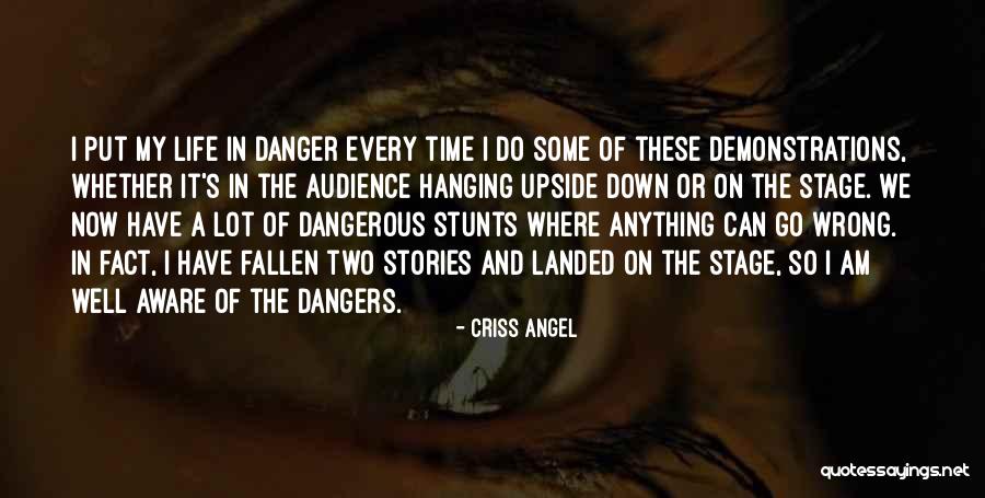 My Stunts Quotes By Criss Angel