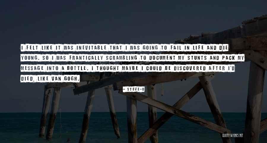 My Stunts Quotes By Steve-O My Stunts Quotes By Steve-O