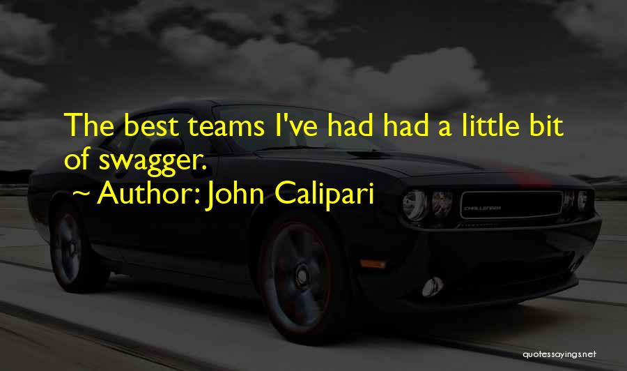 My Swagger Quotes By John Calipari