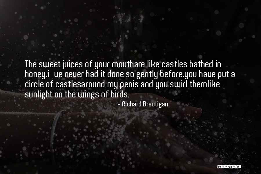 My Sweet Honey Quotes By Richard Brautigan