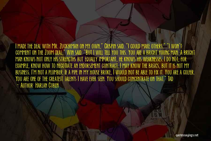 My Talents Quotes By Harlan Coben