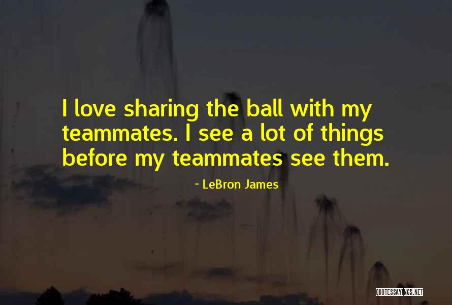 My Teammate Quotes By LeBron James My Teammate Quotes By LeBron James