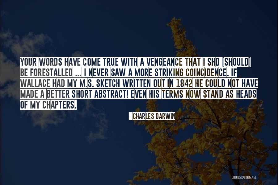 My Terms Quotes By Charles Darwin My Terms Quotes By Charles Darwin