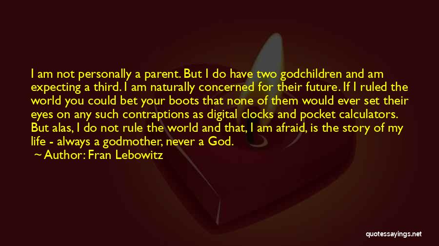 My Third Eye Quotes By Fran Lebowitz