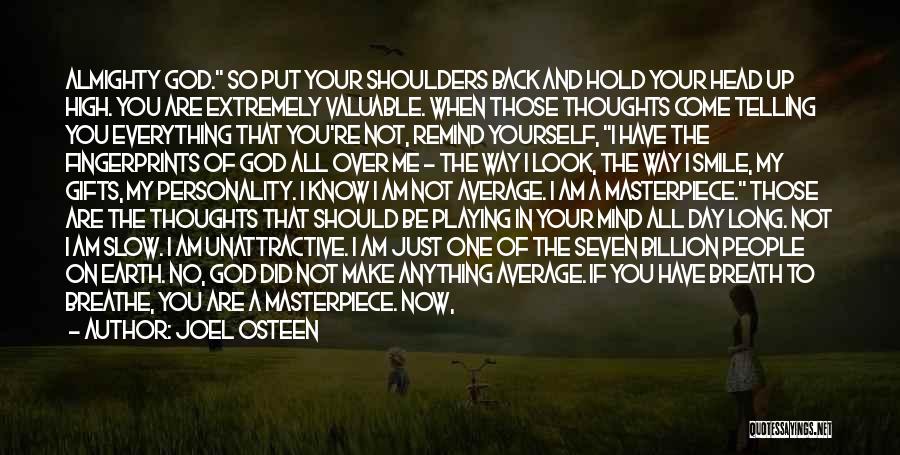 My Thoughts You Quotes By Joel Osteen