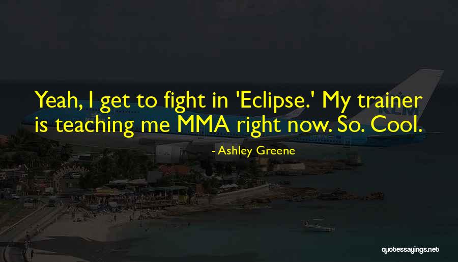 My Trainer Quotes By Ashley Greene