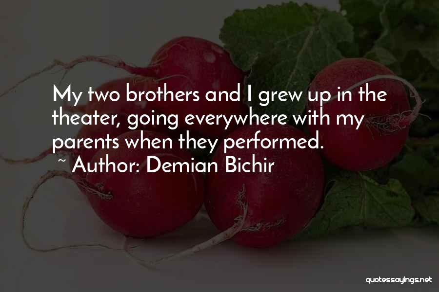 My Two Brothers Quotes By Demian Bichir